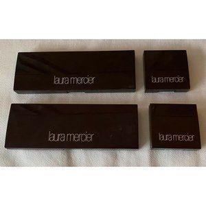 Laura Mercier 4 Empty Palette Containers (2 single & 2 are 3-well) with mirrors